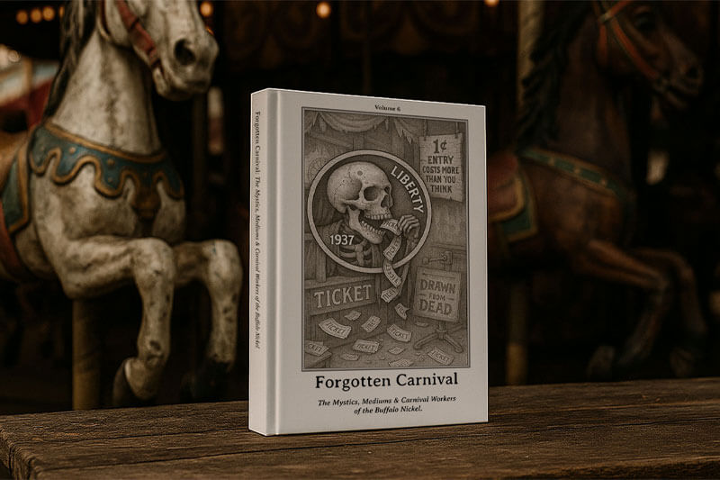 Forgotten Carnival: The Mystics, Mediums & Carnival Workers of the Buffalo Nickel. (Curtainfall Series)