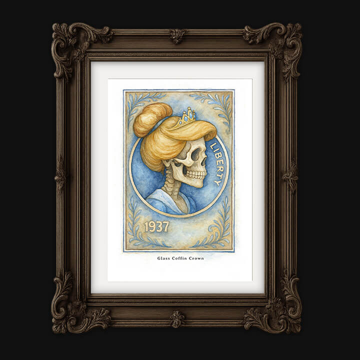 Glass Coffin Crown Rustfetish Hobo Coins