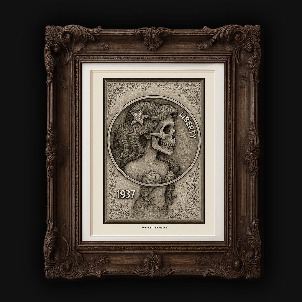 Seashell Remains Rustfetish Hobo Coins