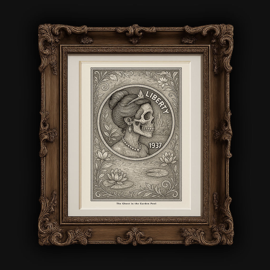 The Ghost in the Garden Pool Rustfetish Hobo Coins