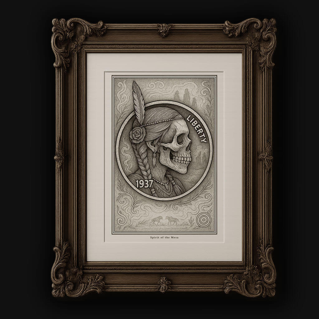 Spirit of the Mesa Hobo Buffalo Nickel