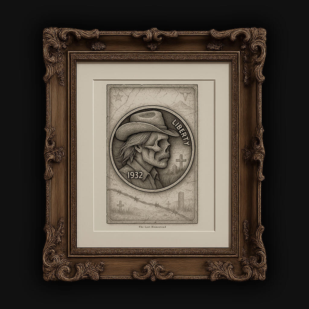 The Last Homestead Hobo Buffalo Nickel