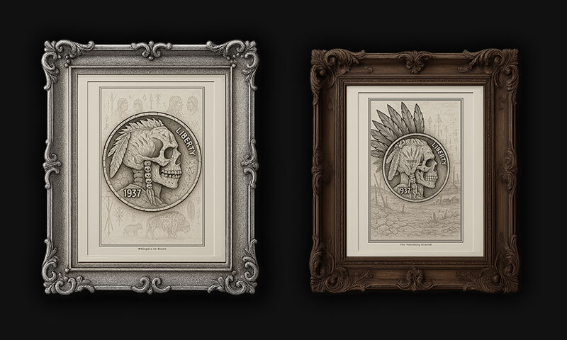 Native Warriors Prints:
Warriors crowned in feathers and silence — defenders who never surrendered, even when the land did.