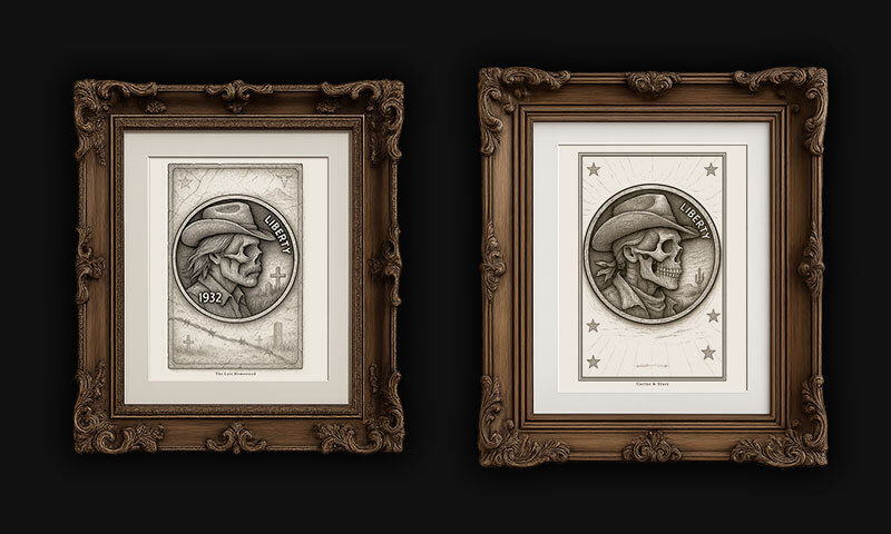 Riders in the Dust Prints:
Cowboys Remembered in Bone, Silver, and Western Ghostlight.