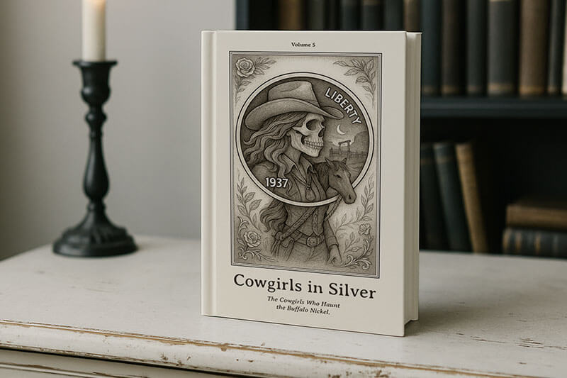 Cowgirls in Silver Prints:
Ghosts of Cowgirls and the Trails They Never Left Behind.