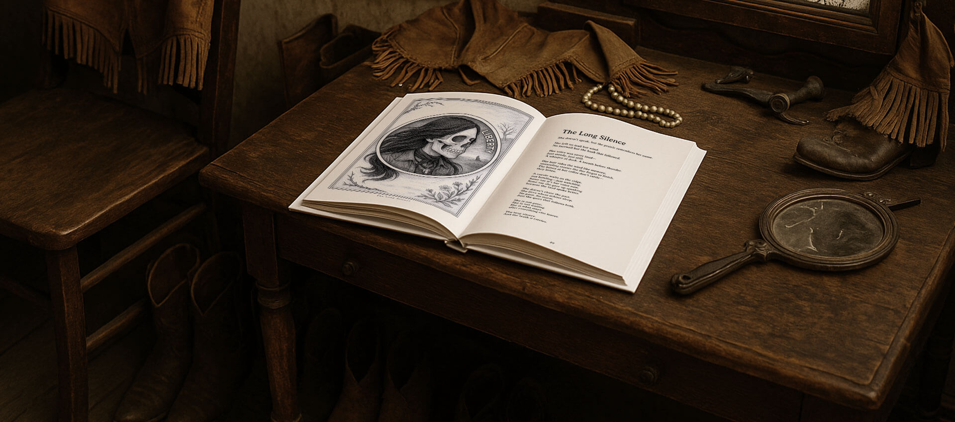 Cowgirls-In-Silver-Book