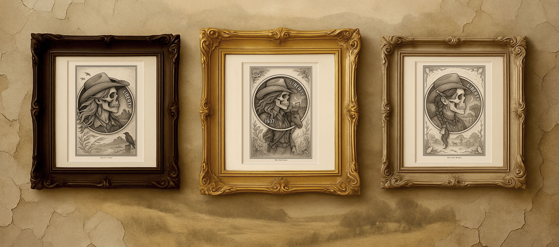 Cowgirls-In-Silver-Prints