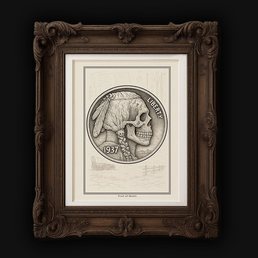 Rustfetish Hobo Coins Trail of Skulls