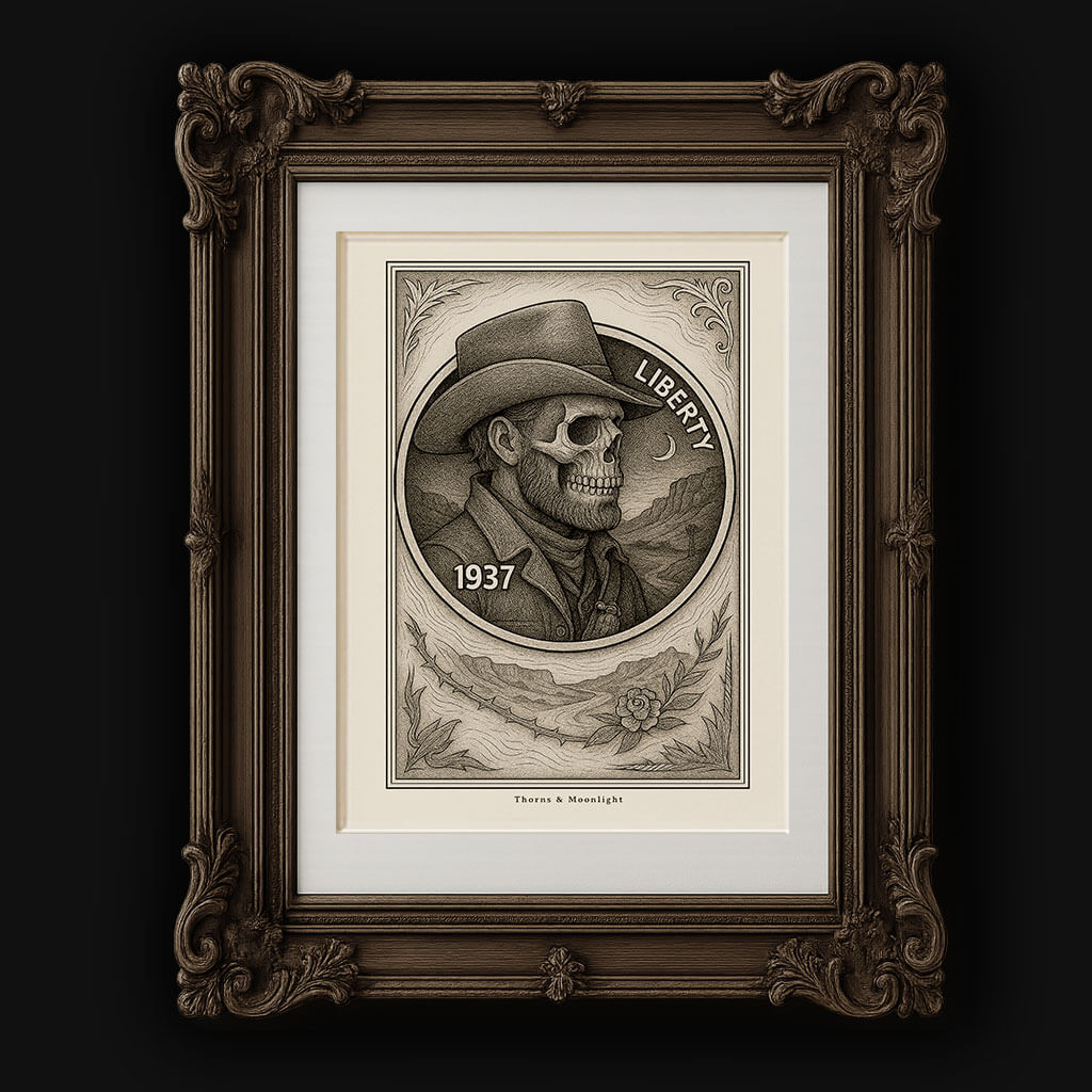 Rustfetish Hobo Coins Thorns & Moonlight